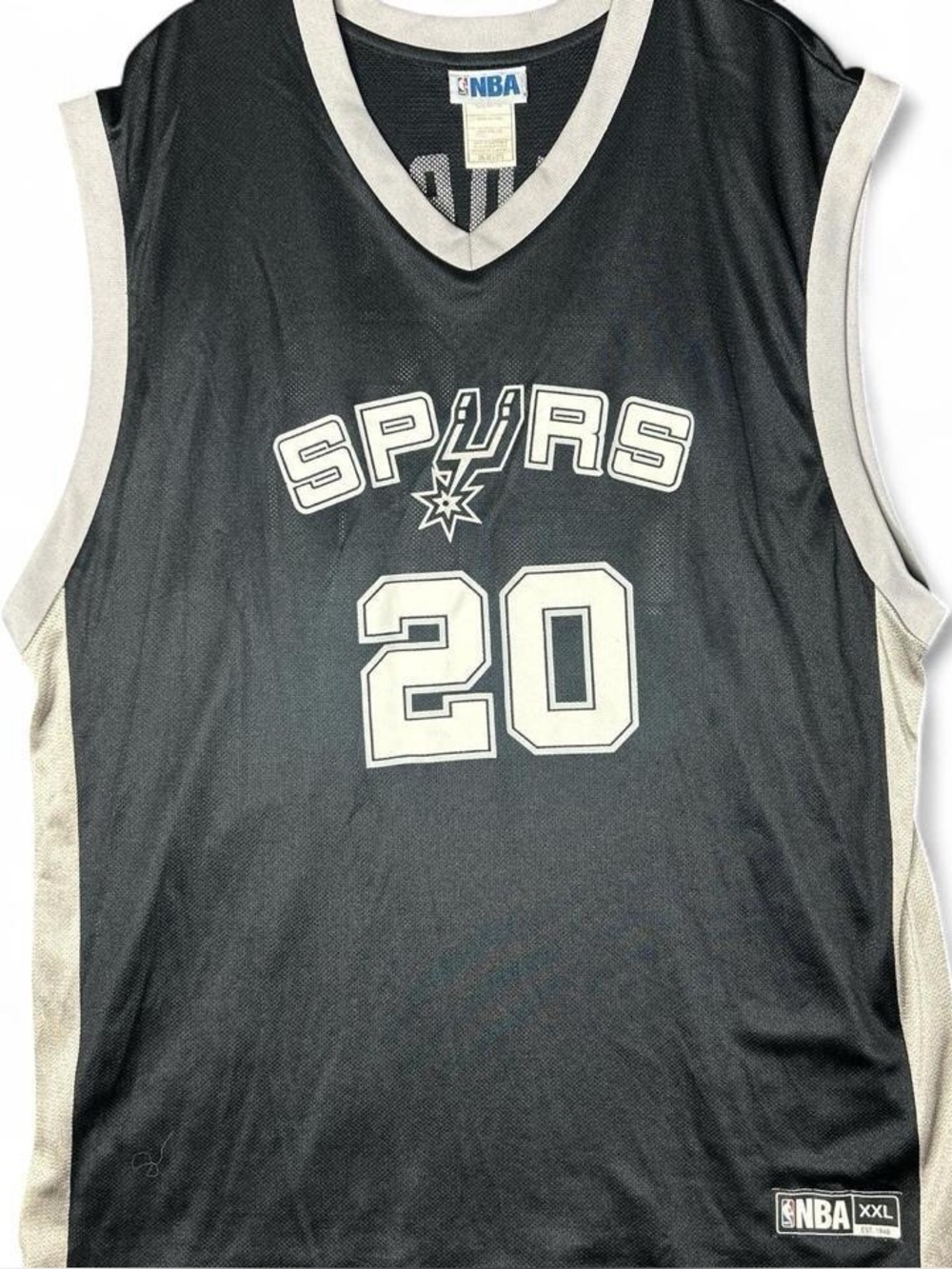 NBA San Antonio Spurs Legendary Manu Ginobili Jersey XXL